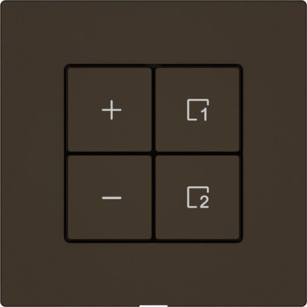 Regolatore Uni-LED EDIZIO.liv Wiser SNAPFIX® 1 scena 4 tasti WLAN ma 