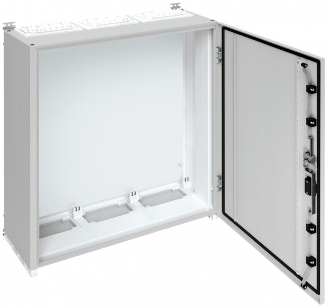 Armadio murale Hager univers con porta piena CP II IP55 950×800×275mm RAL 7035 