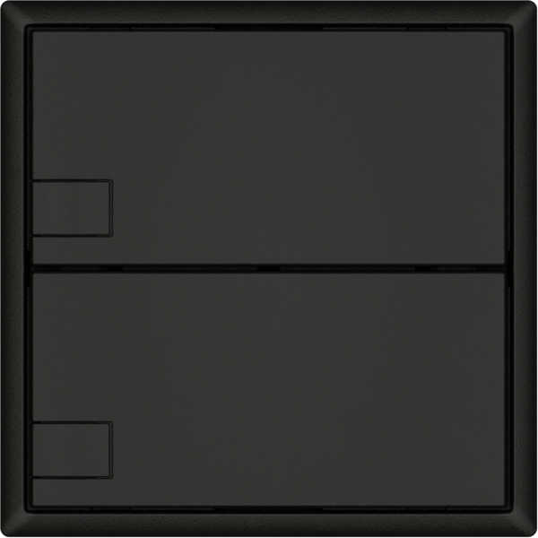 Pulsante universale EDIZIO.liv UNI SNAPFIX® 12…48V s.LED 2× com.1T ne 