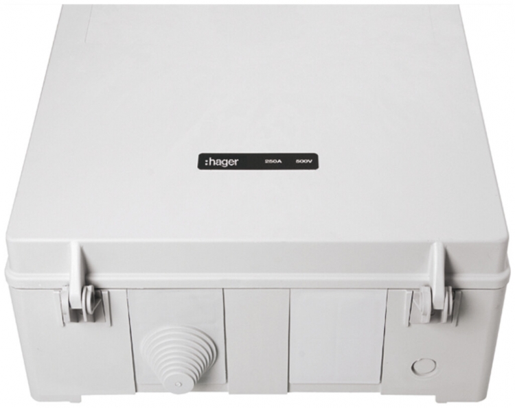 Coffret d'abonnés weber.hsa250 250A entrée vis sortie brides 1×EFZ sortie EF 