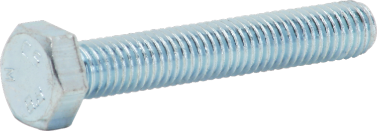 Vite a testa esag. M8×80mm zi-cro, 8.8 DIN 965 