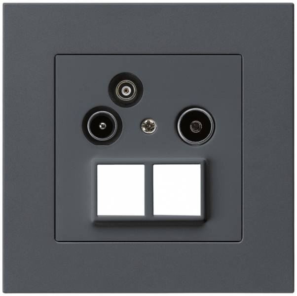 Presa antenna INC R/TV/dati kallysto.pro HMS 2GHz 19db antracite 