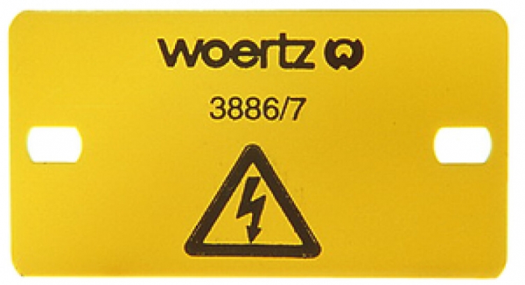 Couvre-bornes Woertz pour 7 bornes 4mm² 