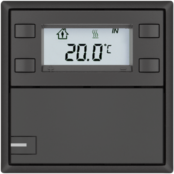 Pulsante RTH EDIZIO.liv SNAPFIX® c.RGB-LED 1×tasto com.1T grs 