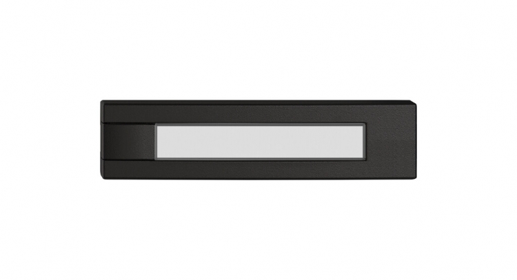 Pulsante 1/4 EDIZIO.liv SNAPFIX® p.KNX&UNI s.LED c.targ.comando 1 tasto ne 