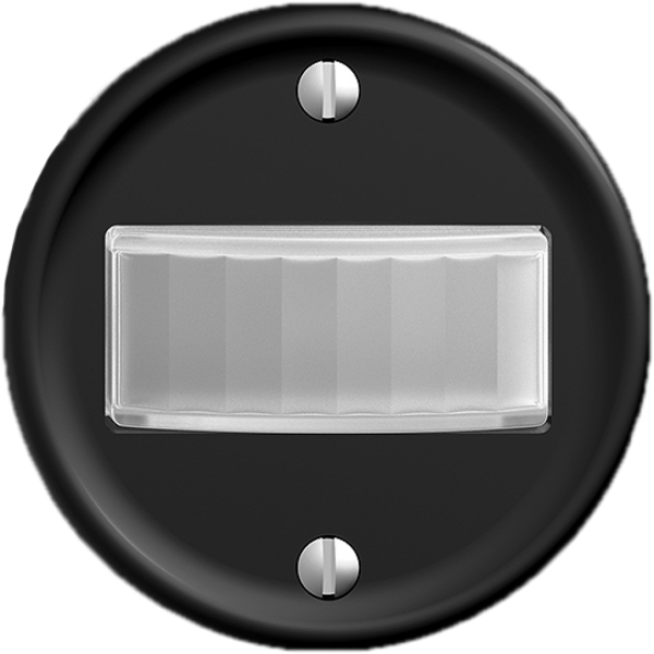 Détecteur de mouvement STANDARDdue Q pirios 180 R eco 1 canal, noir 