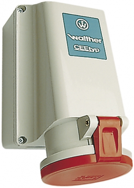 Presa murale AP CEEtyp 5L 63A IP44, 6h 