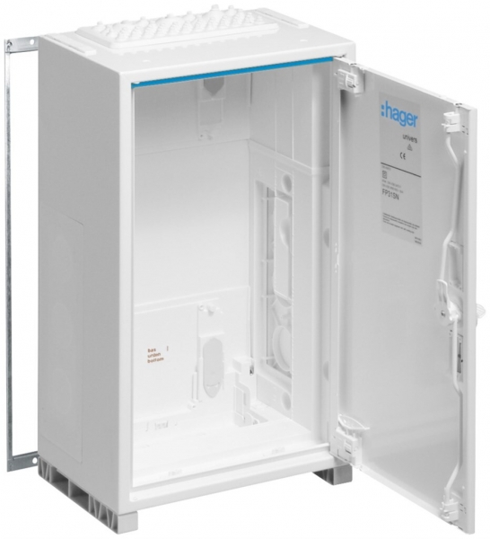 Wandschrank univers quickset mit Tür IP44 Schutzklasse II 550×500×205mm 