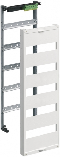 Champ modulaire Hager pour distributeur FWB5* avec borne de terre QC 