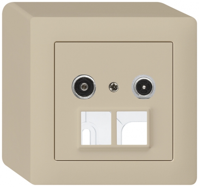 AP-Multimediadose kallysto R/TV 14dB 2GHz beige 