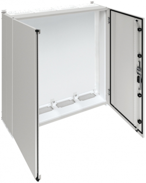 Wandschrank Hager univers mit Volltür SK II IP55 1250×1050×275mm RAL 7035 