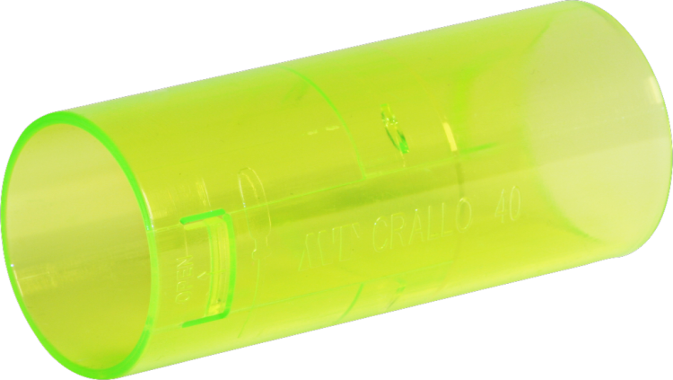 Manicotto ad innesto MT-Crallo M40 giallo trasparente 