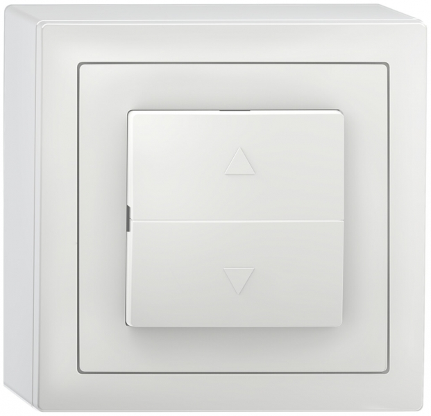 Contatto per tapparelle AP Sidus, 1-canale, bianco 