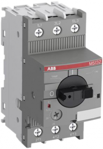 Motorschutzschalter ABB MS132, 12.5kW AC-3, 20…25A, Schraubanschluss 