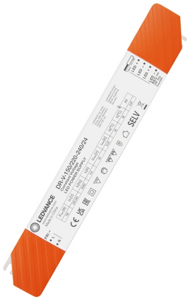 Alimentation LED LEDVANCE VALUE 150W 24V ON/OFF 253×40×31mm 
