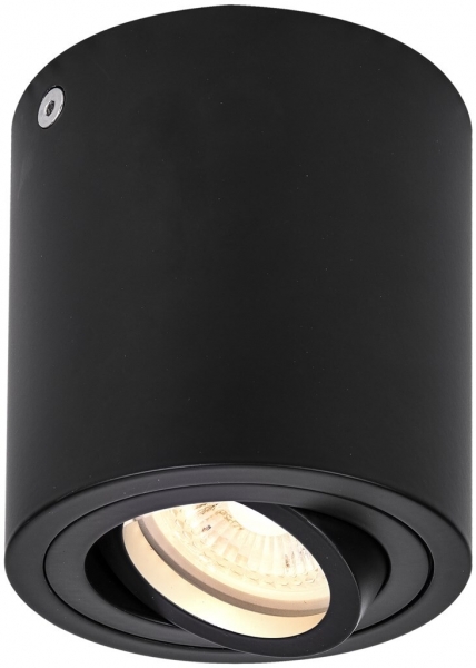 Plafonnier SLV TRILEDO CL GU10 10W Ø85×95mm noir 