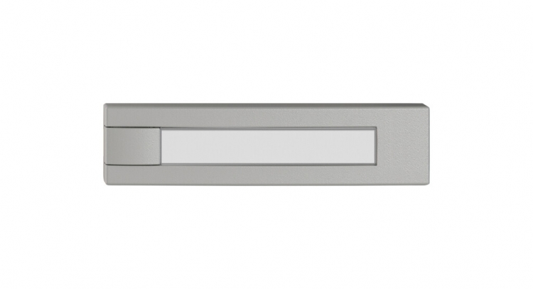 Pulsante 1/4 EDIZIO.liv SNAPFIX® p.KNX&UNI s.LED c.targ.comando 1 tasto grc 