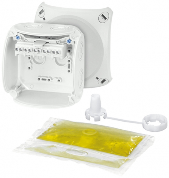 Boîte de dérivation AP Hensel WP gris 1.5…4mm² 5P 500ml 32A 