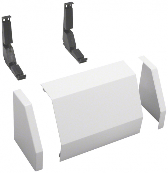 Canale di smistamento Hager, 1-fila, 300×176×135mm senza alogeno 