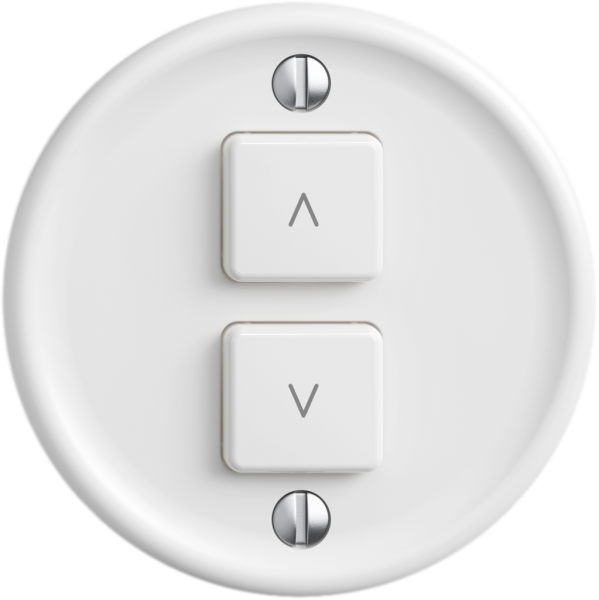 Station secondaire stores STANDARDdue Wiser SNAPFIX® 2 touches bc 