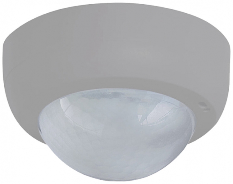 Rilevatore di presenza AP SWISSLUX PD4N-KNXs-ST-AP 360° grigio chiaro 