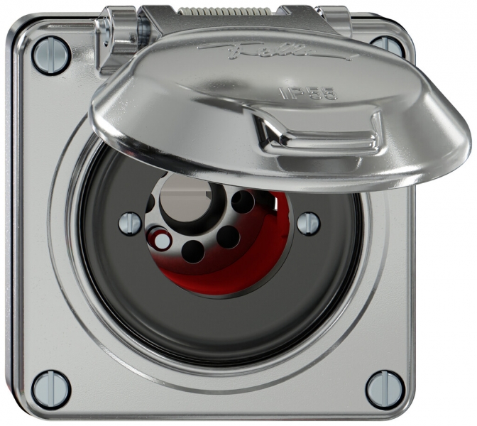 Contatto rotativo INC ELEMENT SNAPFIX® 1P 1C 16A 400V 0<-1 87×91×73mm all 