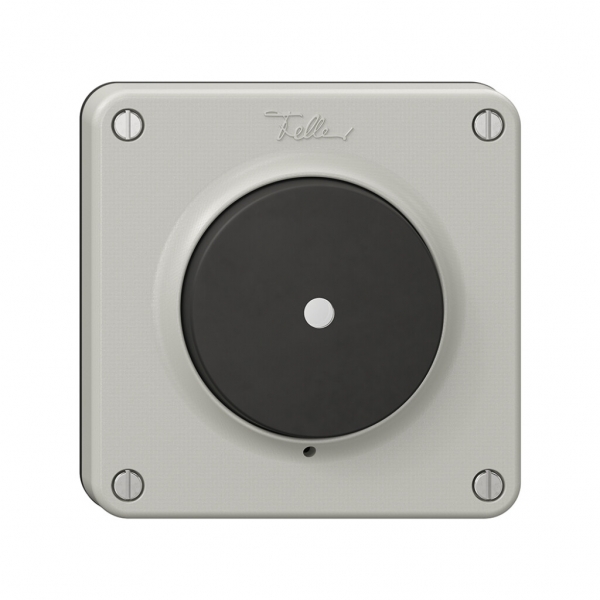 Deckel NEVO, für Druckschalter&Drucktaster beleuchtet, schwarzer Membrane, hgu 