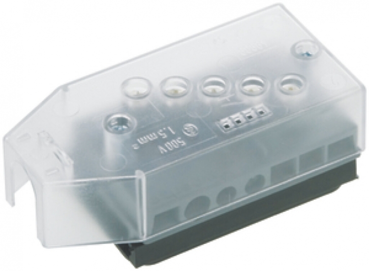 Boîte de raccordement Woertz pour câble plat Technofil 5P Ø12.4mm 