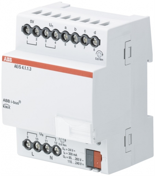 Entrata analogica AMD KNX ABB, 4-volte 