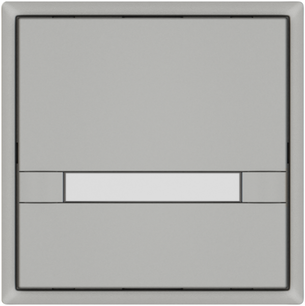 Pulsante KNX RGB EDIZIO.liv SNAPFIX® sensore temp.s.LED targ.1× com.2T grc 