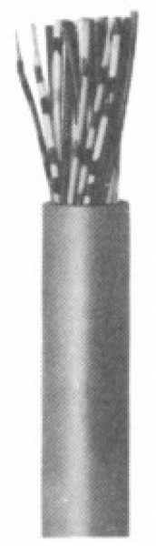 Câble de commande XY 4x0,75mm² gr Une longueur