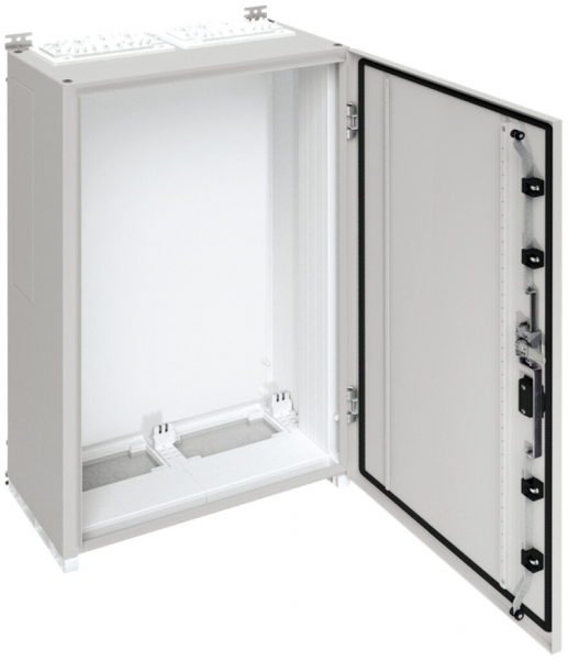 Armoire murale Hager univers porte pleine CP II IP55 950×550×275mm RAL 7035 