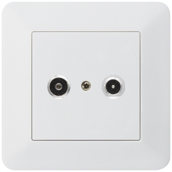 Presa antenna INC kallysto.trend R/TV 14dB 2GHz bianco 