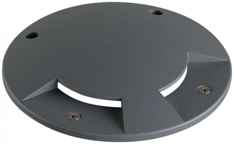 Copertura SLV BIG PLOT alluminio, antracite, IP67, 0.5t, 2 aperture 