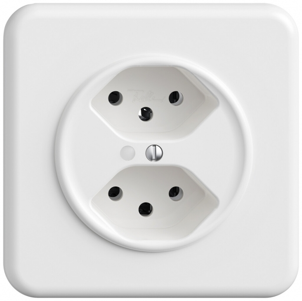 Presa INC STANDARDdue SNAPFIX® 2×T13 con LED bi 