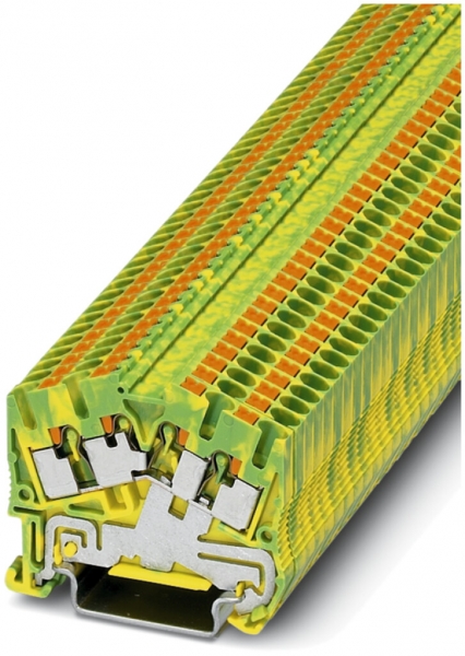 Borne de protection 0.14…4mm² vert/jaune PTS 2.5-QUATTRO-PE 