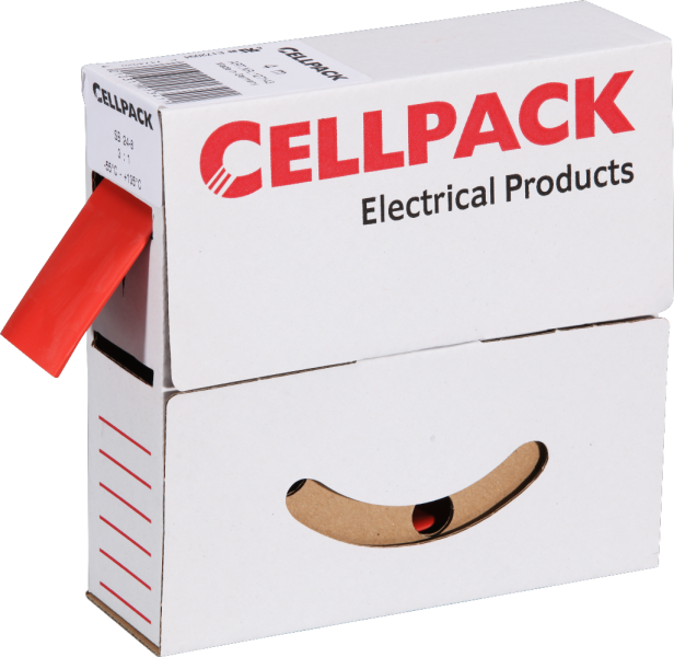 Schrumpfschlauch SB 18mm×7m rot 