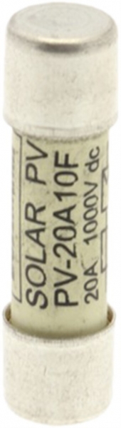 Fusible ETN PV-20A10F 20A 10×38mm 1000VDC gPV IEC 50kA 