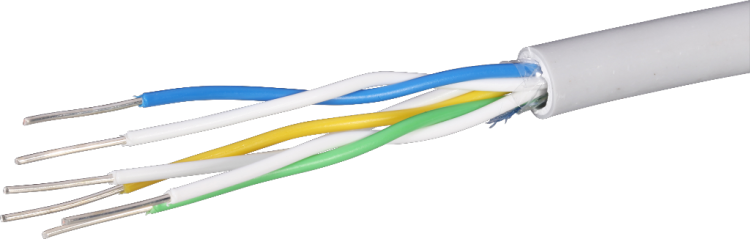 Cavo G51 3×2×0.8mm senza alogeni Eca Una lunghezza