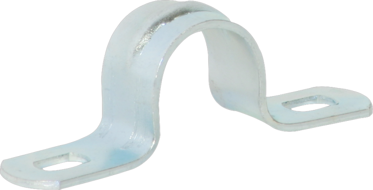 Bride acier 2 vis M16 zing. 