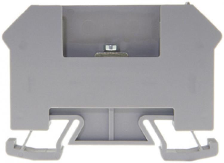 Borne de sectionnement à couteau Woertz 0.5…10mm² 40A 500V vis 1×2 sép.long.gris 