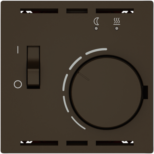 Thermostat d'ambiance EDIZIO.liv SNAPFIX® p.chauffages par le sol br 