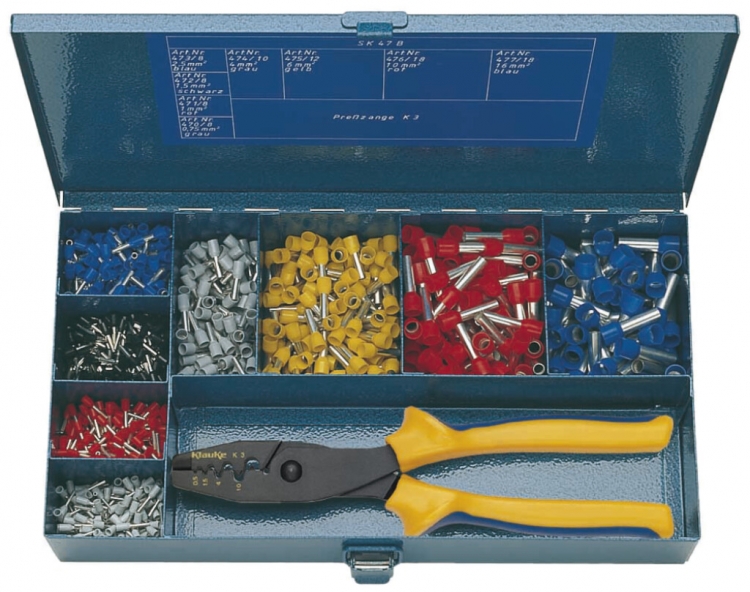 Assortiment d'embouts isolés SK27B 