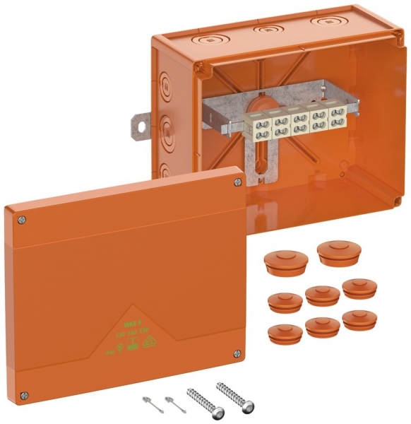 Boîte de dérivation AP Spelsberg WKE 6 Duo 5×10mm² E90 250×200×120mm IP66 or 