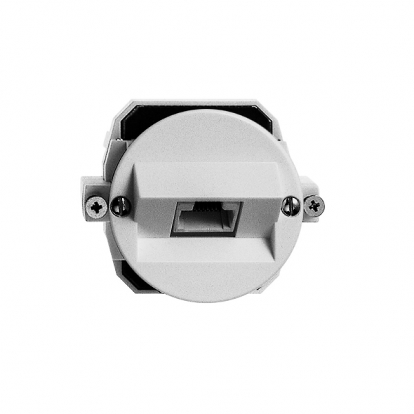 Boîte de raccordement ENC ST.1×RJ45 blanc 