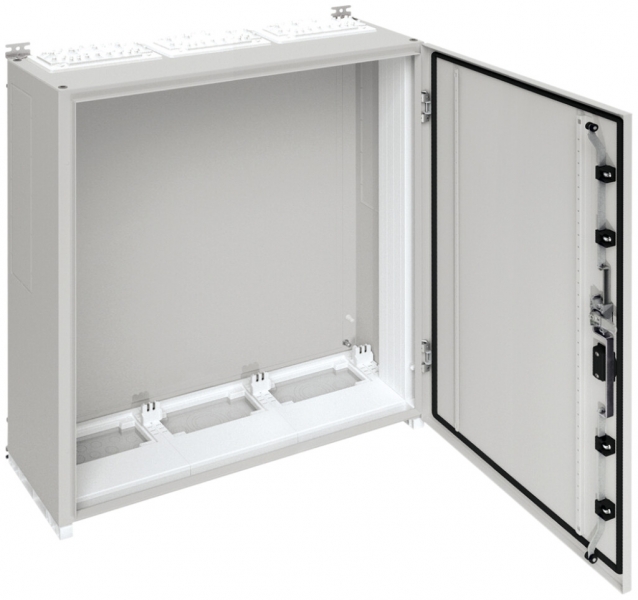 Armadio murale Hager univers con porta piena CP I IP55 950×800×275mm RAL 7035 