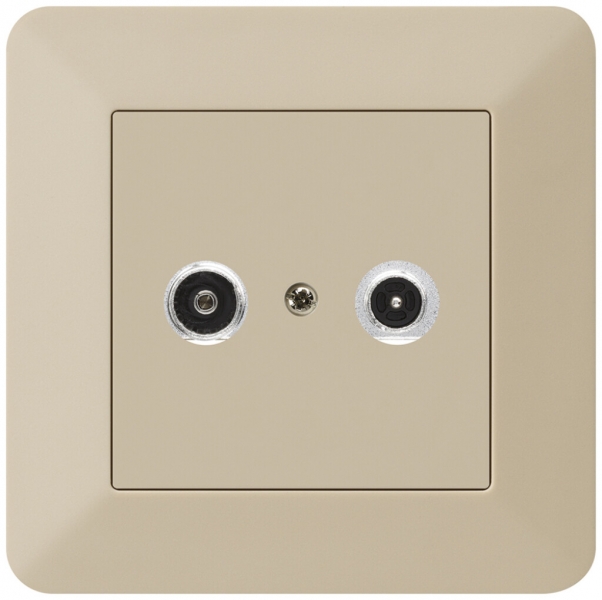 Presa antenna INC kallysto.trend R/TV 23dB 2GHz beige 