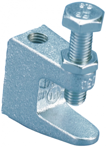 Graffa per putrella universale Caddy 300M, buco M8 brida <18mm, zincato 