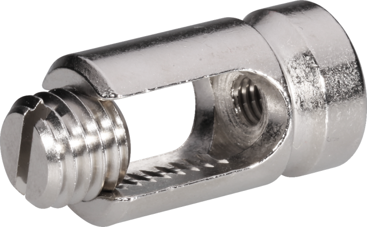 Supporto per conduttore AV 20,Cu nichelato per filo, conduttore Ø6…10mm 