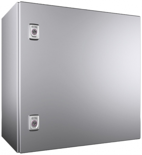Armadio compatto Rittal AX, 1 porta, IP66, 500×500×300mm, acciao pregiato V2A 